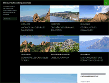 Tablet Screenshot of calanque-corse.com